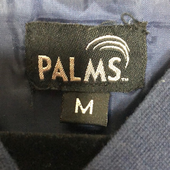 Palms navy blue size Med. pullover jacket - Picture 5 of 7
